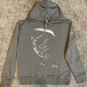 Brand new never worn Moncler hooded sweatshirt